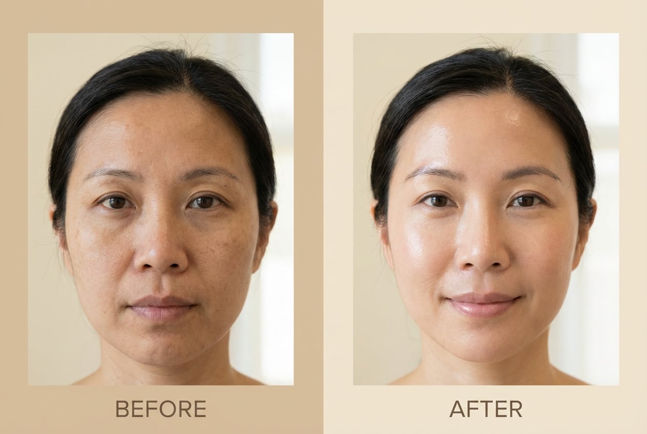 Hydra Glass Glow - result